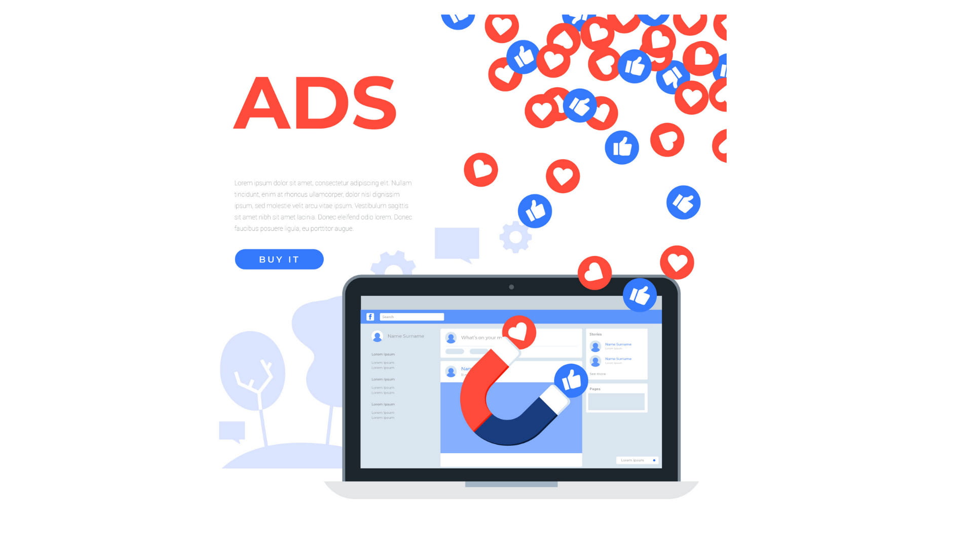 PUBLICIDAD  REDES SOCIALES